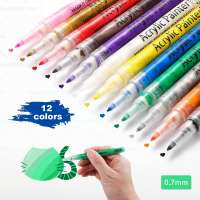 Extra Fine Tip Water Based Acrylic Paint Marker Pens Set for Rock Painting