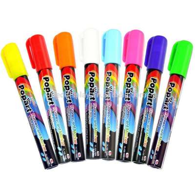 Best High Quality Wet Erasable Neon Coloured Fluorescent Liquid Chalk Markers Pens for Chalkboard