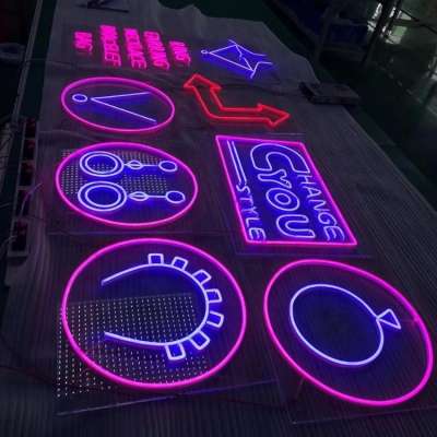 Custom Made 3D Decorative LED flexible Neon Letters Light Signs Wedding Sign